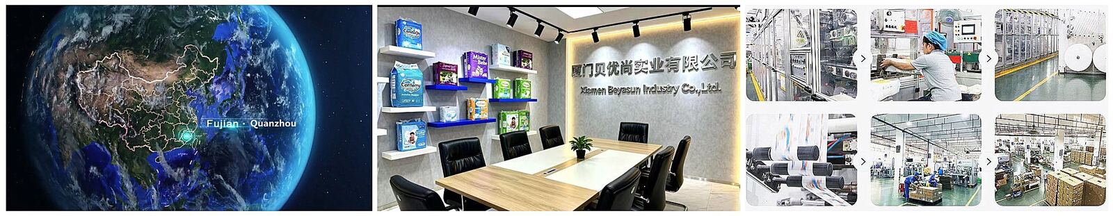 Beyasun Industrial Co.,Ltd linia produkcyjna producenta