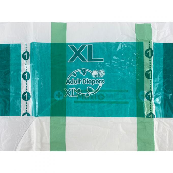 Super wygodne jednorazowe pieluchy dla dorosłych z PE filmem i drukowanymi elementami 2