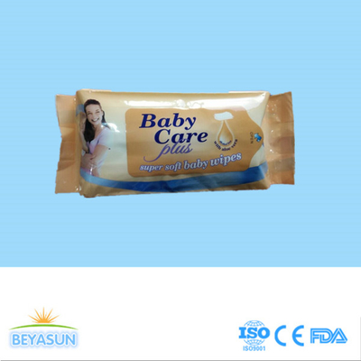 Jednorazowe chusteczki nawilżane w 100% z naturalnymi składnikami Rozmiar 20x15 cm dla dziecka