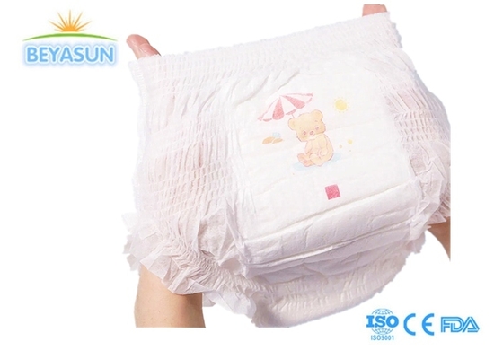 Miękka i wygodna pielucha jednorazowa z ochroną przed przeciekaniem na całą noc