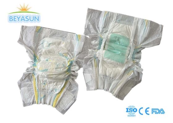 Sprzedaż hurtowa noworodków dzieci jednorazowe pieluchy spodnie balony bawełna Softcare rozpieszczające dziecko Miękkie wygodne 3D zapobieganie wyciekom