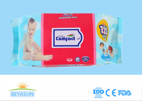 Jednorazowe chusteczki nawilżane Baby Pure Water Delikatne organiczne bezzapachowe tłoczone
