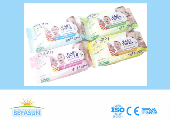 Baby Care 100% Biodegradowalne chusteczki nawilżane do spłukiwania 80 sztuk